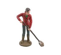 mophrati Farmer People Figurines Handpainted Decor And Learning Tools Encouraging Kid S Imagination And Involvement Male Female Farmers Statues Simulation Farm Doll