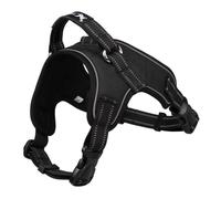 mophrati Fashion Pet Dog Vest Reflective Harness Adjustable Soft Padded Chest Strap Comfort Ensures Safety During Late Night Walks Pet Dog Reflective Harness Chest Strap