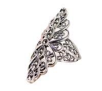 mophrati Fashionable Vintage Diamond Ring Gift For Any Occasion Wide Application Retro Court Style Diamond Rings Personality Ring, Size 9