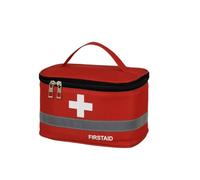 mophrati First Aid Kit Bag Portable Waterproof Handle Large Capacity Bags Oxford Cloth Medical Box Sport Emergency, Red Medium