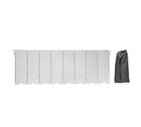 mophrati Foldable Wind Panels Outdoor Stove Windbreak Greatly Improves Efficiency During Camping BBQ Mountain Climbing Or Picnicking Wind Panels Camp Stove Barrier Screen, 8 Plates