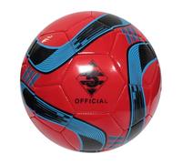 mophrati Football For Sports Training Junior Football With Thickened Pvc Leather Cool Patterned Appearance Is Truly Impressive, red