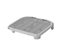 mophrati Footrest Pet Cleaning Supplies Washable Cat Litter Pad Features Unique Absorbs Pet Mishaps Ensuring Floors Stay Clean Floor Essentials Scat Sifting, gray, 50x40.5x9cm