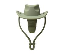 mophrati Funny Cowgirl Hat Wine Stopper for Wine Connoisseurs Standard Bottle Mouth Champagne Bottle Stopper Cute Cowboy Hat, E