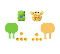 mophrati Gentle On Hands Table Tennis Trainer Innovative Adjustable Practice Equipment Indoor Interactive Toy Fun For Kids Table Tennis Balls Paddles And Ball Set Children