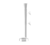 mophrati Glass Aquarium Feeder Tube Dish Transparent Facilitates Easy Controlled Feeding Preventing Food Waste In Tank Shrimp Feeding Tube Aquarium Accessories , Clear , 20cm