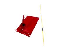 mophrati Golf Alignment Stick Holder Practical Training Solution Supporting Improved Swing Techniques And Posture Correction In All Conditions Golf Training Tool Black Exercise