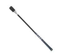 mophrati Golf Swing Warm Up Stick Club Accessories Designed To Provide Strategic Sound Supporting Effective Practice Professional Golf Swing Practice Device, black, 84cm