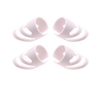 mophrati Guitar Finger Pick Plectrums Slide Accessories Easy Removal Designed To Fit Comfortably On All Finger Sizes Adjustable Fingerpicks Acoustic Guitar Banjo Pick, White, S