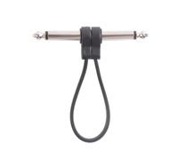 mophrati Guitar Flat Patch Cable Sturdy Connections With Guitar Pedal Cable Noise Reduction For Easy Ensures Durability And Long-last Performance. Length Of 16cm
