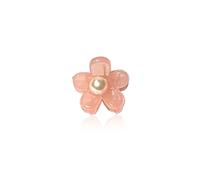 mophrati Hair Clip Claw Plastic Resin Small Flower Hairpin Beach Photo Bang Clamp Portable Hairs Styling Headwear Ladies, Green Pearl