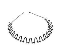 mophrati Hair Hoop Headbands Black Unisex Hair Supplies Lightweight Comfortable Hair Accessories Sports Equipment for Men Women, Anti-mountain