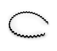 mophrati Hair Hoop Headbands Black Unisex Hair Supplies Lightweight Comfortable Hair Accessories Sports Equipment for Men Women, Wave 1
