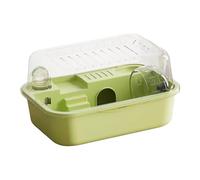 mophrati Hamster Cage Designed With Ample Space Offering Ventilation And Easy Access For Small Animals Ensuring Safety Large Hamster Cage Habitat Acrylic Portable, green, 36x26x20cm
