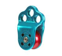 mophrati Hauling Pulley Rock Climbing Sports Features Lightweight Aluminum Construction Designed For Durability In High Pressure Situations Workout Climbing Rope Pulley Equipment Hardware