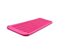mophrati Heat Resistant Mat Travel Easy Storage Good Elasticity Wave Texture Skid-proof Design Flat Iron Holder Hair Styling Tools, No.3