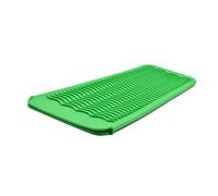 mophrati Heat Resistant Mat Travel Easy Storage Good Elasticity Wave Texture Skid-proof Design Flat Iron Holder Hair Styling Tools, No.1