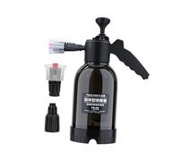 mophrati Heavy Duty Car Foaming Pump Sprayer 2000ml Suitable For Both Home And Industrial Cleaning Applications Handheld Home Automotive Cleaning Foam Sprayer Hand Pressurized, Black, 12.5x33cm