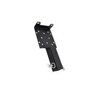 mophrati Heavy Duty Trailer Hitch Winch Mount Bracket Premium Carbon Steel Long Life Performance Easy Replacement Process Trailer Winch Mount Bracket Easy Installation