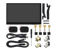 mophrati High-definition Display For 5/4/3 Dual-screen Display Support Support 5/4B/3B ABS Portable Screen, With speaker