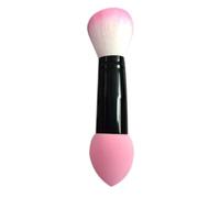 mophrati High-Dense Skin-Friendly Powder Puff For Effortless Blending And Application Nylon Makeup Brushes Blush Brush Plastic