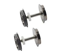 mophrati HO Scale 1 87 Metal Wheels For Model Train Ensuring Long Term With Shock Absorption And Low Noise Operations 1:87 HO Scale Model Railway Hobby Train Accessory