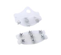 mophrati Ice Crampons Nonlip Shoe Covers Antiskid Portable Winter Sport Outdoor Explorations Cleats Crampons Chain Claws Supplies Ice Fishing Winter Sports Traction Shoes Covers