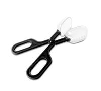 mophrati Insect Catcher Scissor Indoor Outdoor Bug Scooper Plastic Clamp Tweezer Biology Study Supplies Nature Exploration Toy , Black