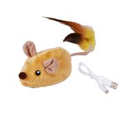mophrati Interactive Cat Toy Automatic Moving Mouse Kitten Delivers Unpredictable Pathways For Engaging Playtime Treating Feline Cat Toy Mice Indoor Cats Self Play Outdoor Home