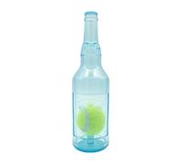 mophrati Interactive Dog Bee Bottle Toy Mental And Chill Toy With For Play Crunch Dog Squeaky Man Long-lasting Crunch For, Blue, 20cm