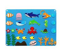 mophrati Interactive Early Learning Toy For Children - Three-Dimensional Themed Storytelling Game Set Felt Easy Hanging Top , AssortedColor 2