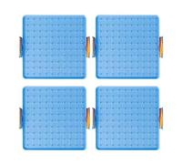 mophrati Interactive Educational Teaching Aids For Logical Thinking Abilities Development Integrated Nails Early Education, Blue