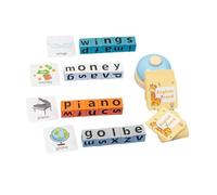 mophrati Interactive Gameplay Fast Paced Word Race Game Alphabet Puzzles Blocks Educational Sight Words Flexibly Fun Experience Fast Paced Word Race Game With , with Bell