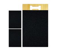 mophrati Interactive Scratching Pads For Small Medium Large Breeds Dog Scratch Pad Wooden Nail File Grooming Solution For Dogs Claws Wooden Nail File Self Scratcher For Dogs Paw, Black, 40x22cm