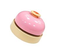 mophrati Interactive Sensory Toys Child Busy Boards Accessories Bell for Engaging Playtime Pet Training, Pink dog paw print