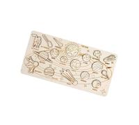 mophrati Interactive Wooden Solar System Board Game for Kids Educational Toy Toddlers Age