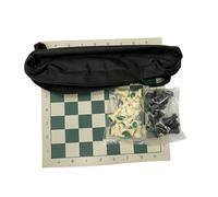 mophrati International Chess Games Roll Up Chess Game Set Lovers Enjoy Medieval Style Pieces And Comfort Anywhere Adventures Await Lightweight Travel Set Tournament , S
