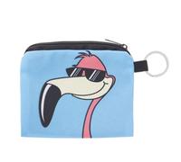 mophrati Key Case Mini Small Pouch Digital Printing Earphone Organizer Change Purses Polyester Cartoon Style Purse