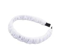 mophrati Korean Fashion Hairband Wide-Brimmed Vintage Handmade Headband Up Accessory Girl Styling Tool for Adults Teens, White