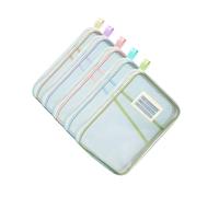 mophrati L Shaped Opening Document Pouches Protecting Important Documents While Offering High Durability Durbale and Reusable. Paper Information Bags Zip File Folders Practical