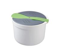 mophrati Large Capacity PP Rice Cooking Set Cook Generous Portions Of Rice Microwave Cooker And Grain Cooker Easy To