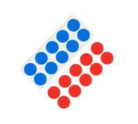 mophrati Learn Math With Visual Teaching Aid Ten Frames Set For Educational Fun Etc.Cultivate Children Mathematical Cognitive Ability Math Manipulatives Counters Games For Kids, 1 Set, 16.5x6.5cm