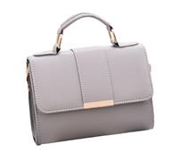 mophrati Leather Handbags For Women Uniqueness Easy To Fashion PU Crossbody Bags Shoulder Bags Women Bag Materials Best Gift, Grey