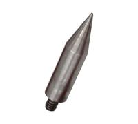 mophrati Lightweight Pole Point Replacement Point Stainless Steel Precision Essential Tool Accurate Surveying for Total Station Surveying Tip of Pole, Type 101