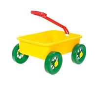 mophrati Lightweight Summer Beach Toy Wagon Vehicle Kids Backyard Play And Adventure Fun Summer Sand Toys Trolley Is Wagon Toy Pretend Play Kids Outdoor Vehicle , Yellow