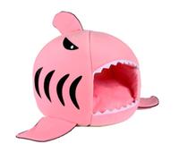 mophrati Luxurious Animal Bed For Your Pets Comfort Suitable For Different Seasons Cloth Universal Nest, pink, S