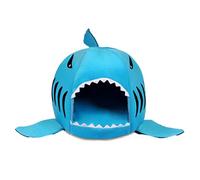 mophrati Luxurious Animal Bed For Your Pets Comfort Suitable For Different Seasons Cloth Universal Nest, blue, XS