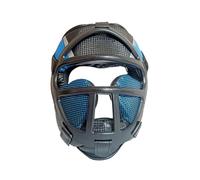 mophrati Martial Arts Headgear Youth Men Boxing Headgear Durable Impact Resistant Comfortable Handmade EVA And Protections In Place Sparring Grappling Kickboxing Taekwondo, Blue, L