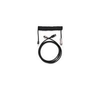 mophrati Mechanical Keyboard Cable Universal Gaming PC Spring Aviation Cables Connector Wire Computer Fitting Replacement, Black