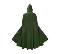 mophrati Medieval Halloween Grim Cowl Cloak With Hood For Cosplay Lovers Wizard Sorcerer Mage Priest Ensemble Easter Costume Prop Cosplay Hooded Poncho Cape Adults